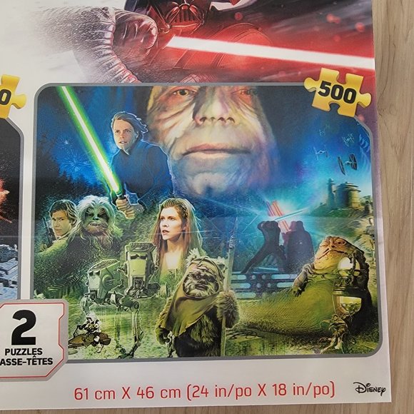 Star Wars Collector Lenticular Puzzles – Dual Pack, brand new in box - Picture 3 of 7